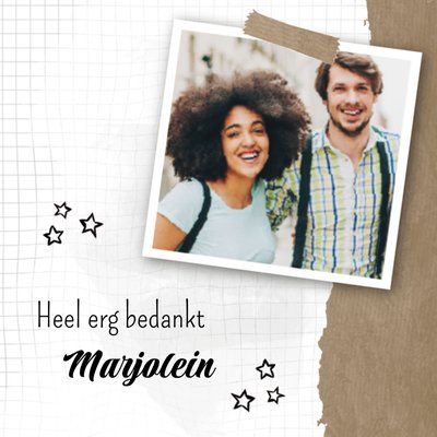 Bedanktkaart | Greetz | Lief