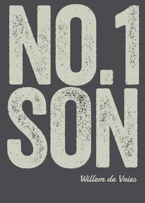 Greetz | Verjaardagskaart | No.1 son