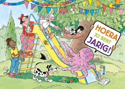 Jan van Haasteren | Verjaardagskaart | Hoera Jij Bent Jarig