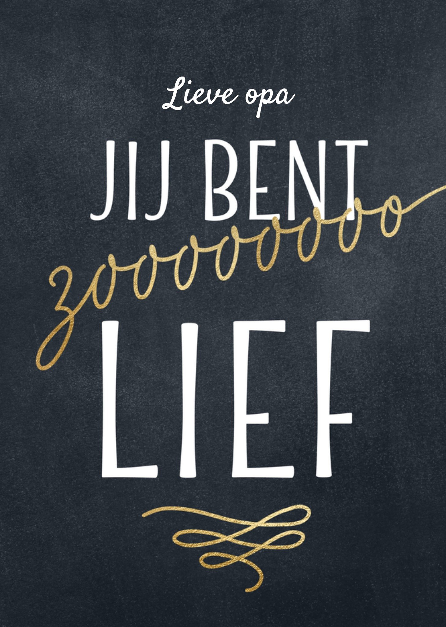 Luckz Valentijnskaart Lieve Opa Standard Card
