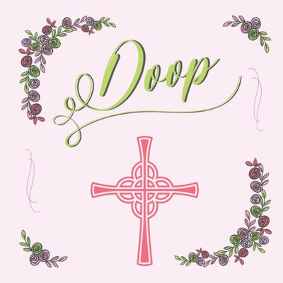 Davora | Doop kaart | Bloemen