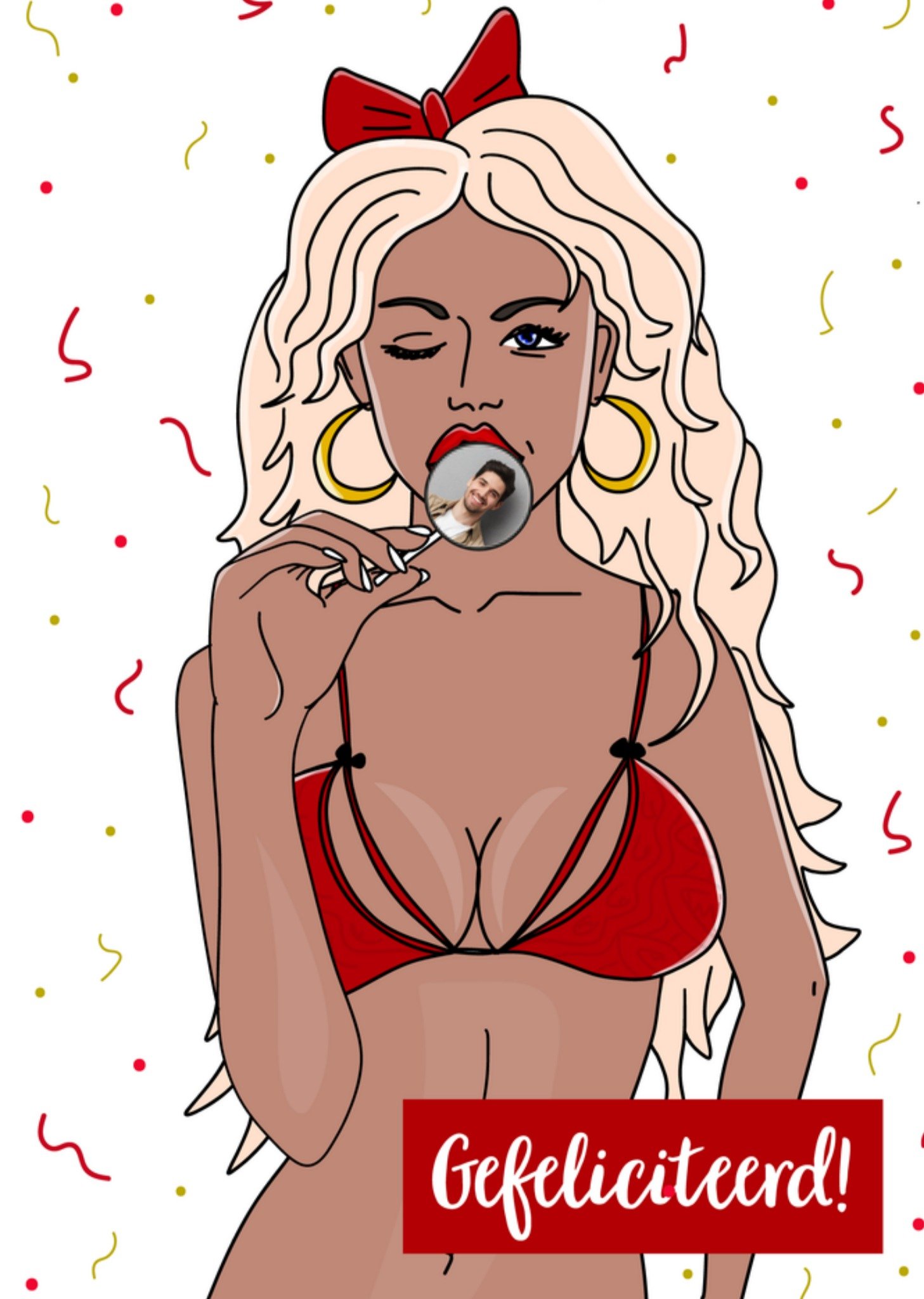 Verjaardagskaart Vrouw Met foto Kaart Liefs Jansje