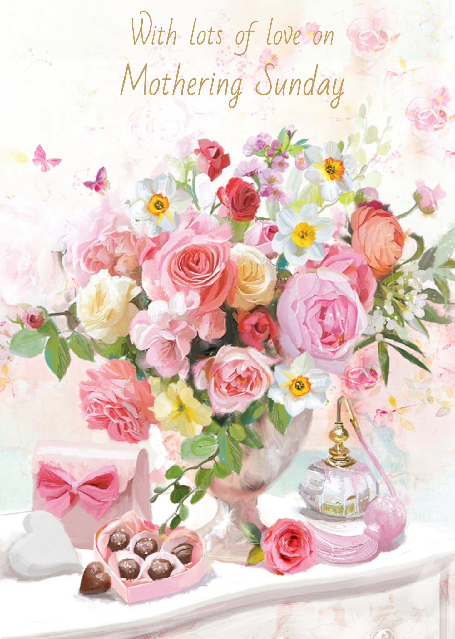 Moederdagkaart bloemen Kaart Ling Design