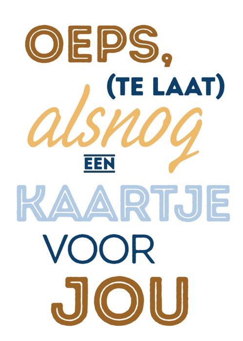 Verjaardagskaart | Greetz | You're my type | Tekst