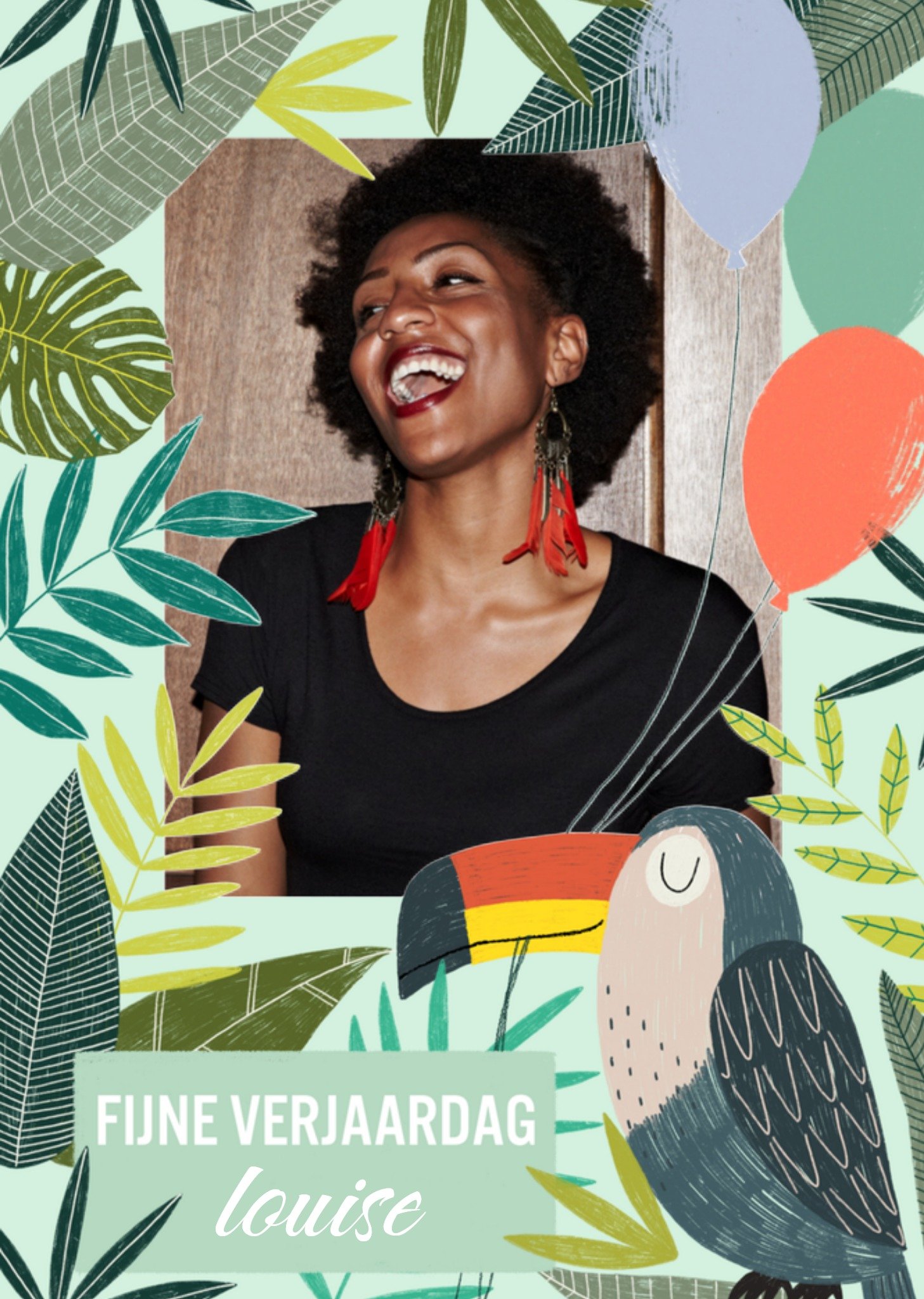 Verjaardag Jungle Foto Greetz