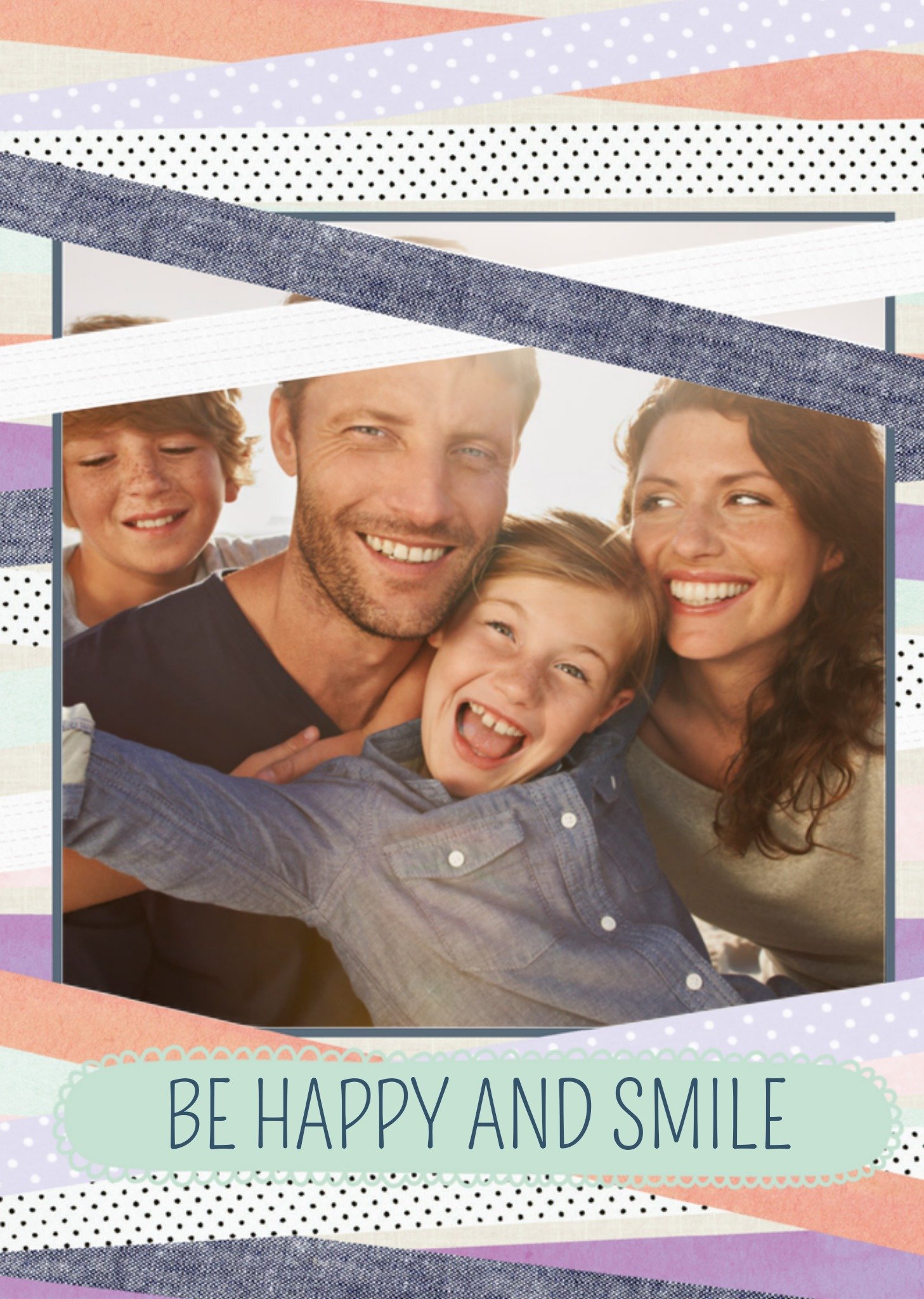 Verjaardagskaart fotokaart be happy Greetz