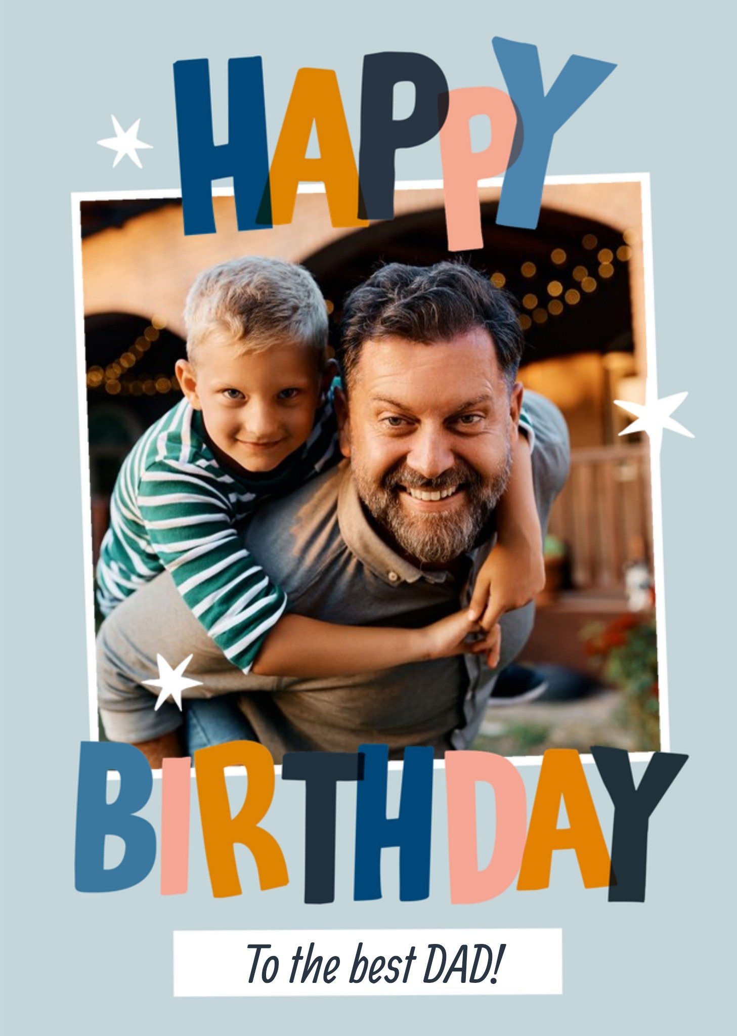 Greetz Verjaardagskaart Happy Birthday Met foto Standard Card