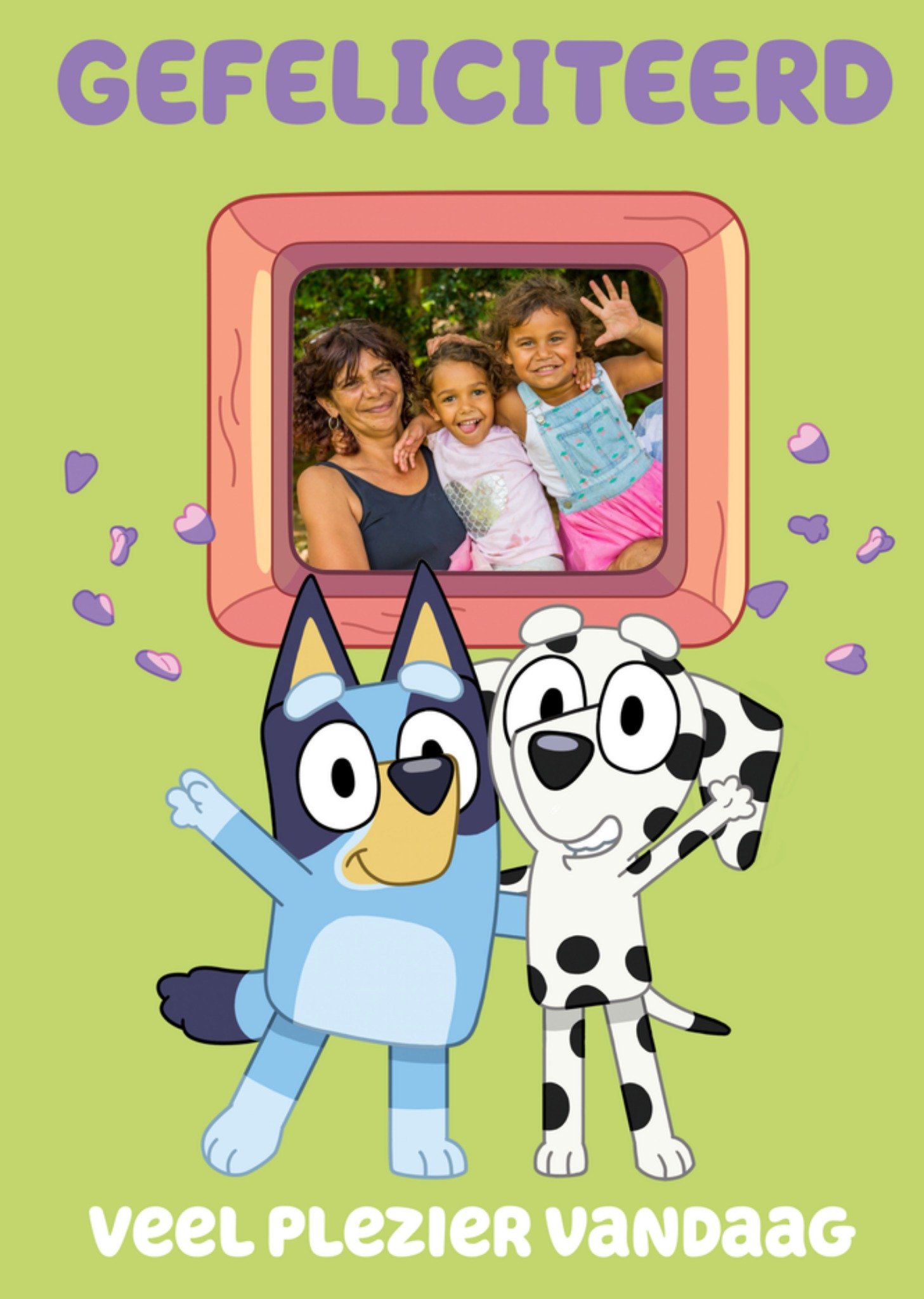 Greetz Verjaardagskaart Bluey Veel plezier vandaag Standard Card