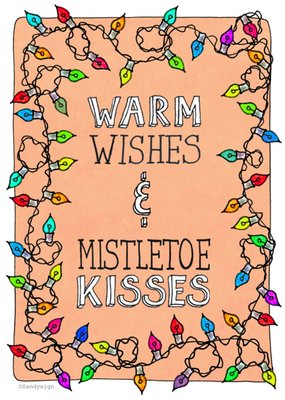 Sandysign | Kerstkaart | mistletoe