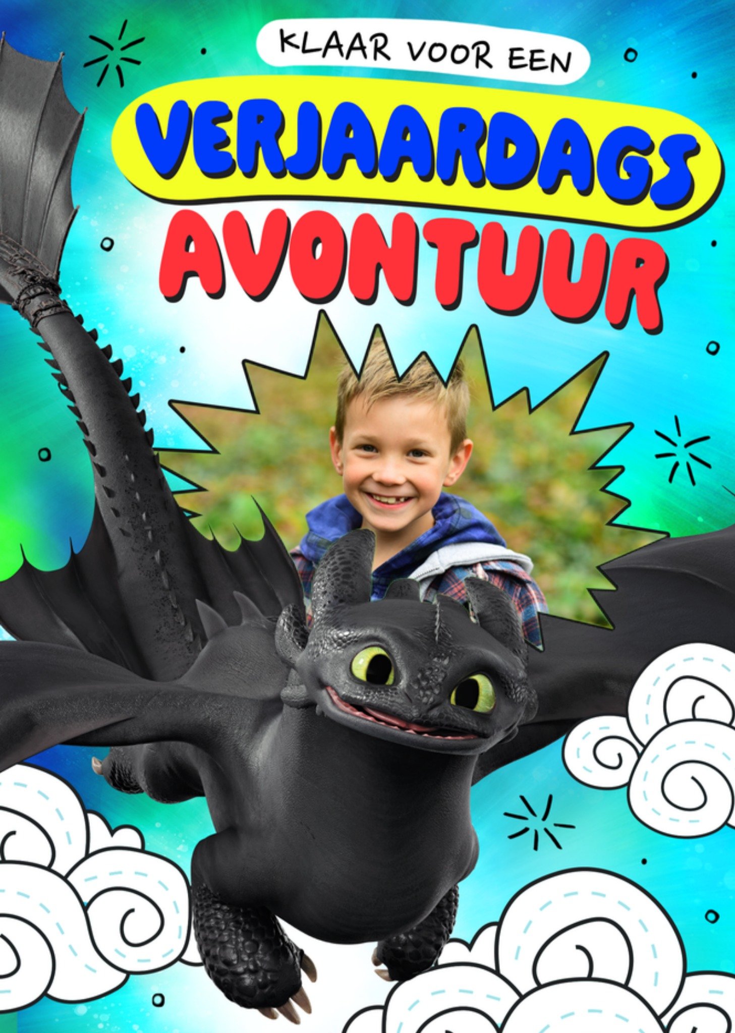 How to Train Your Dragon Verjaardagskaart Avontuur Kaart Greetz