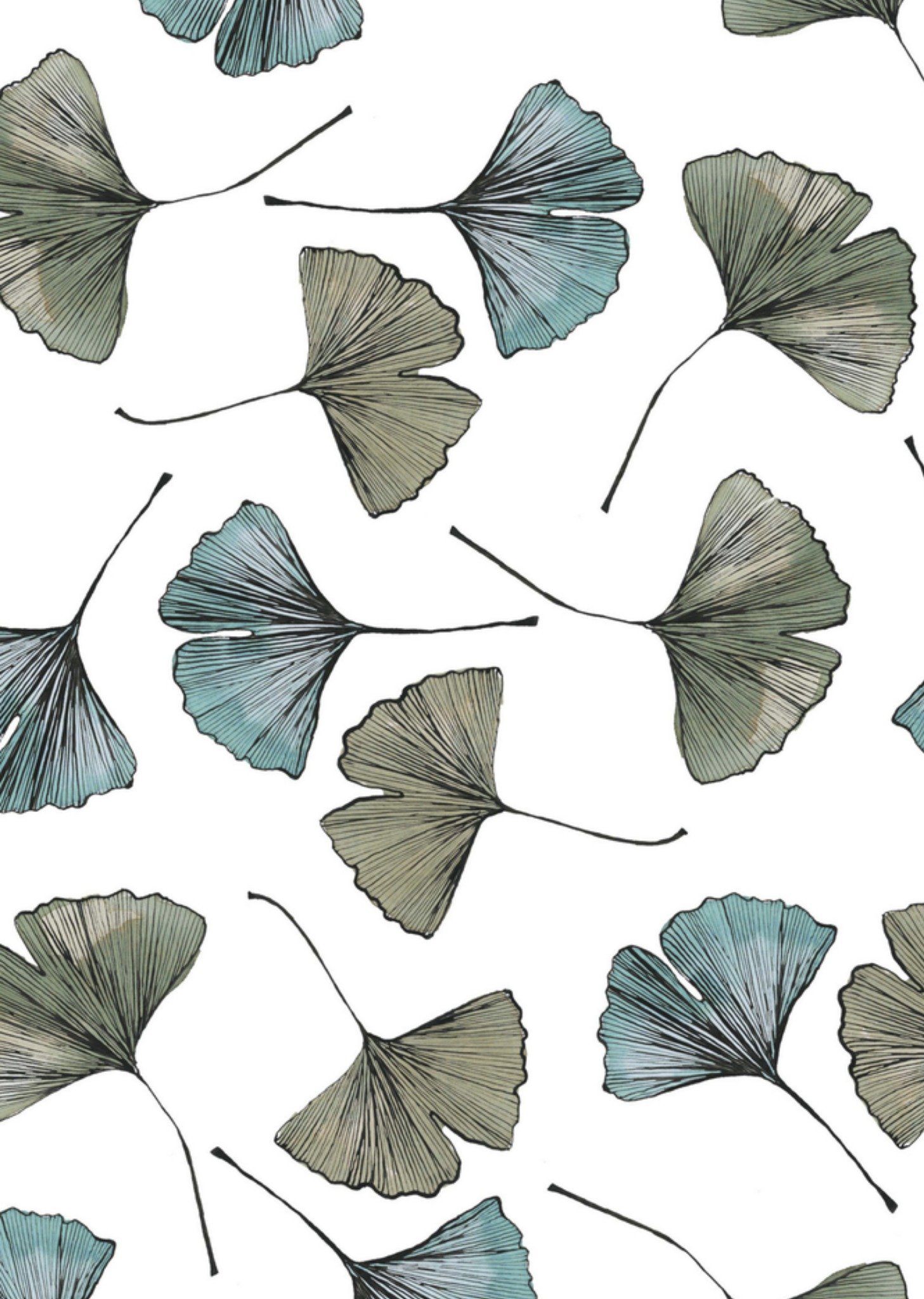 Marie Bodie Condoleancekaart bladeren Kaart Marie Bodié