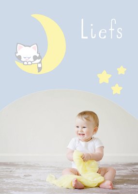 Woezel en Pip | Zomaar kaart | Liefs | Met foto