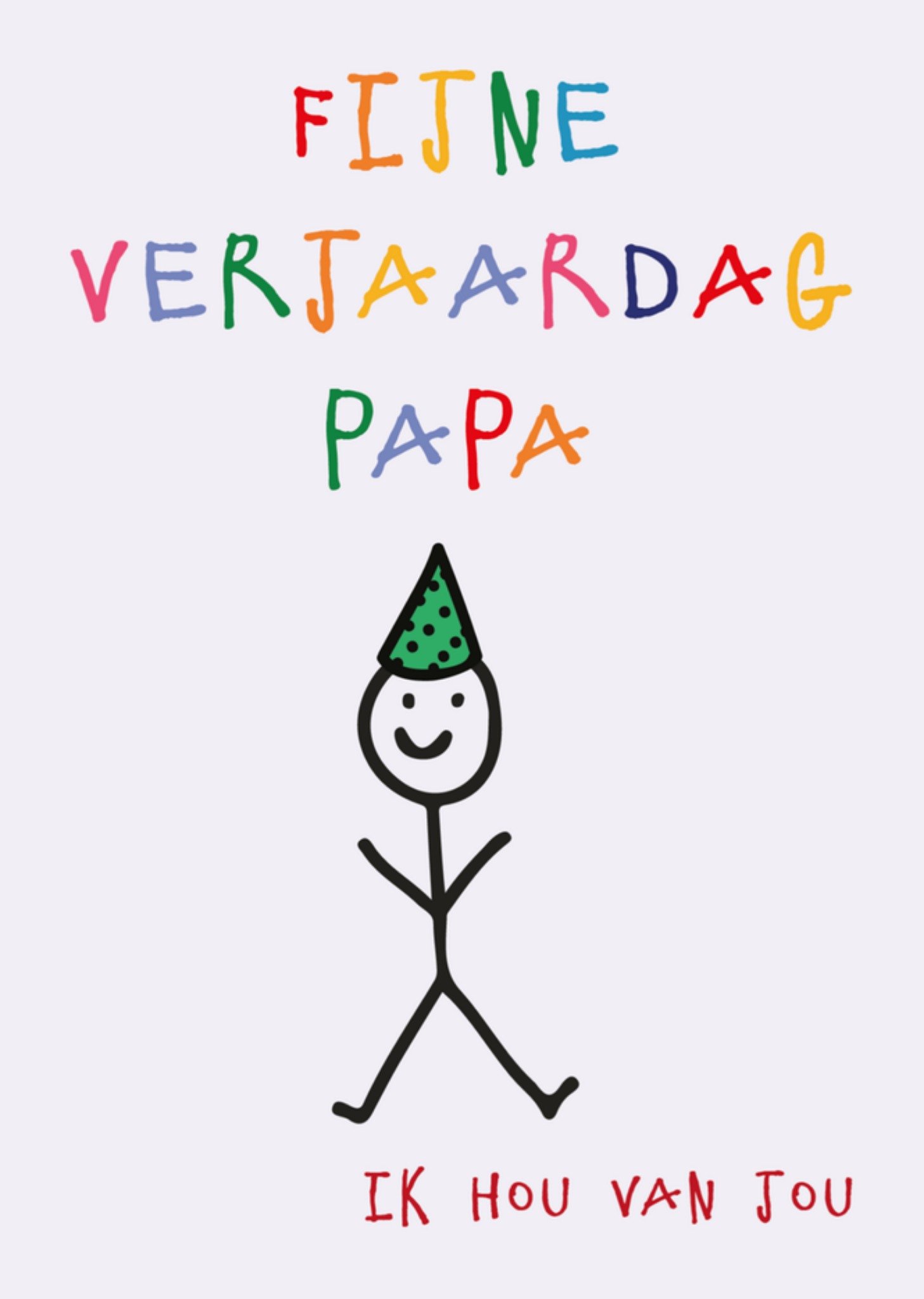 Anoela Cards Verjaardagskaart papa Kaart Anoela cards