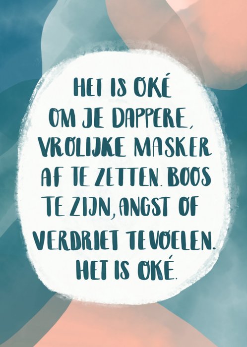 Greetz | Denken aan | Het is oké...