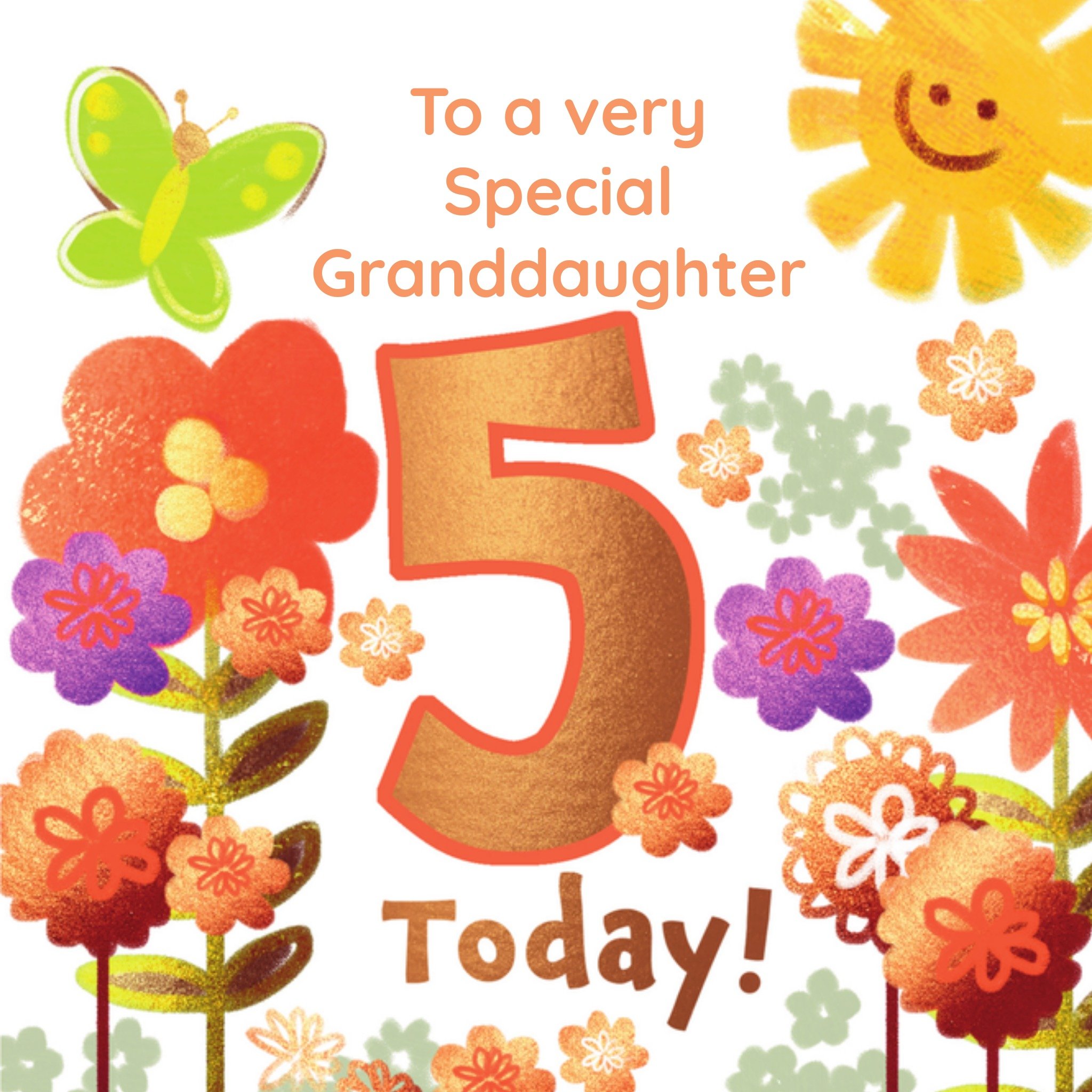 Greetz Verjaardagskaart vrolijk met leeftijd Vierkant