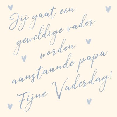 Greetz | Vaderdagkaart | Jij gaat een geweldige vader worden