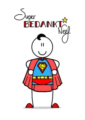 YH Tekent | Bedanktkaart | Neefje
