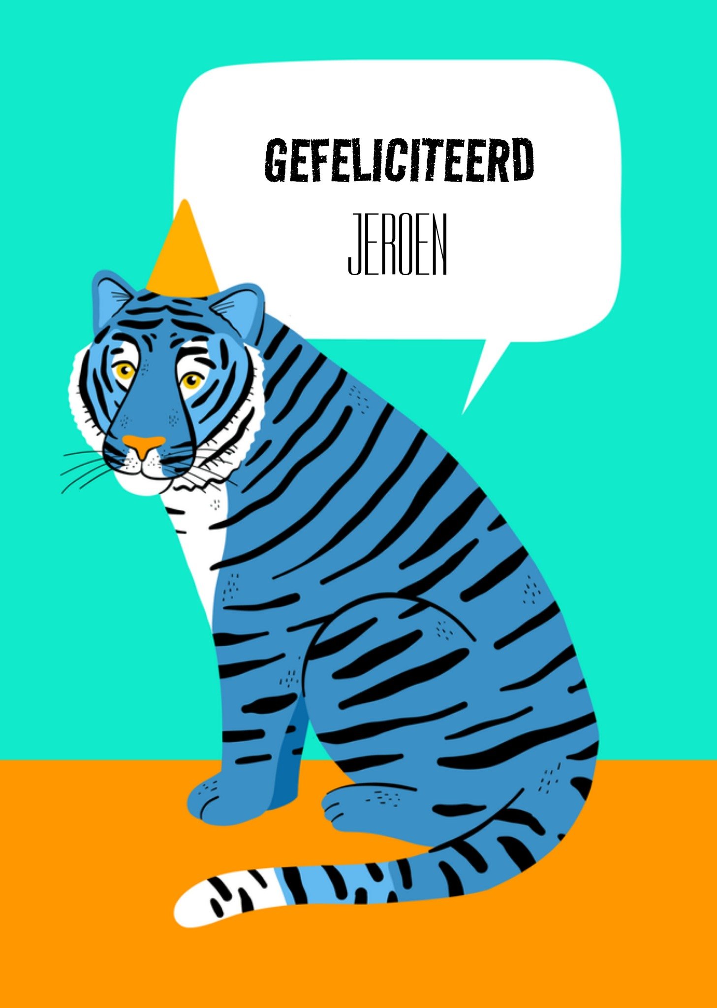 Greetz Verjaardagskaart Julia Illustratie Standard Card
