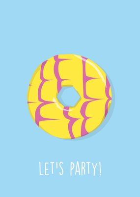 Rumble Cards | Verjaardagskaart | donut