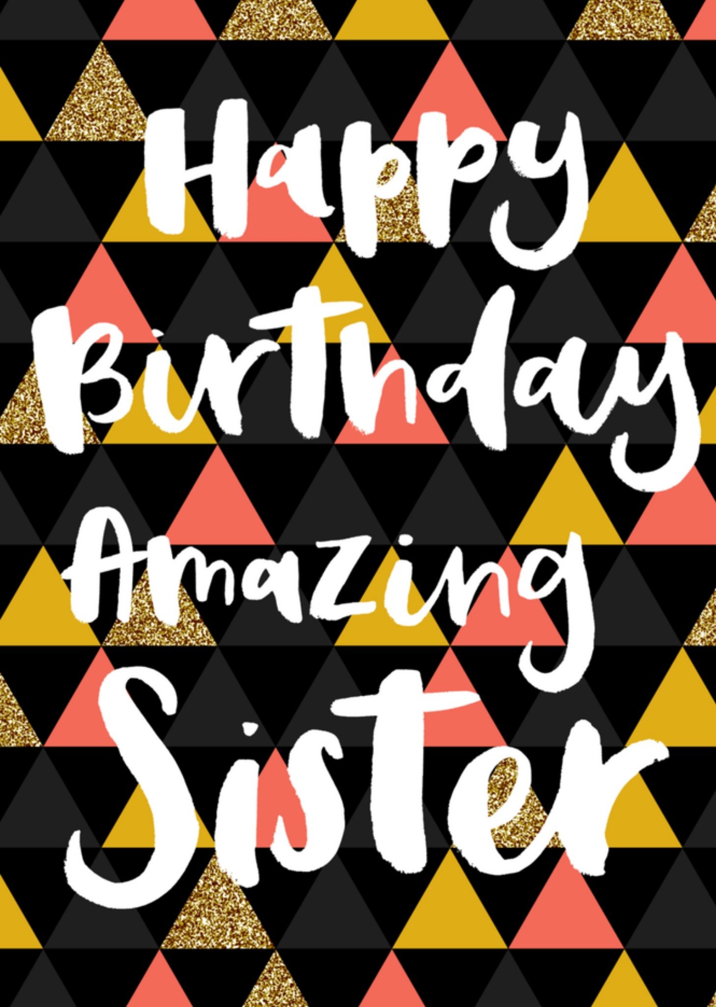 Greetz Verjaardagskaart Amazing sister Standard Card