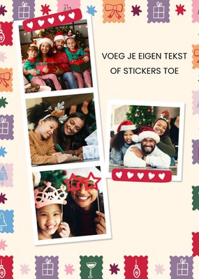 Gemaakt door greetz | Kerstkaart | Voeg je eIgen tekst of stickers toe