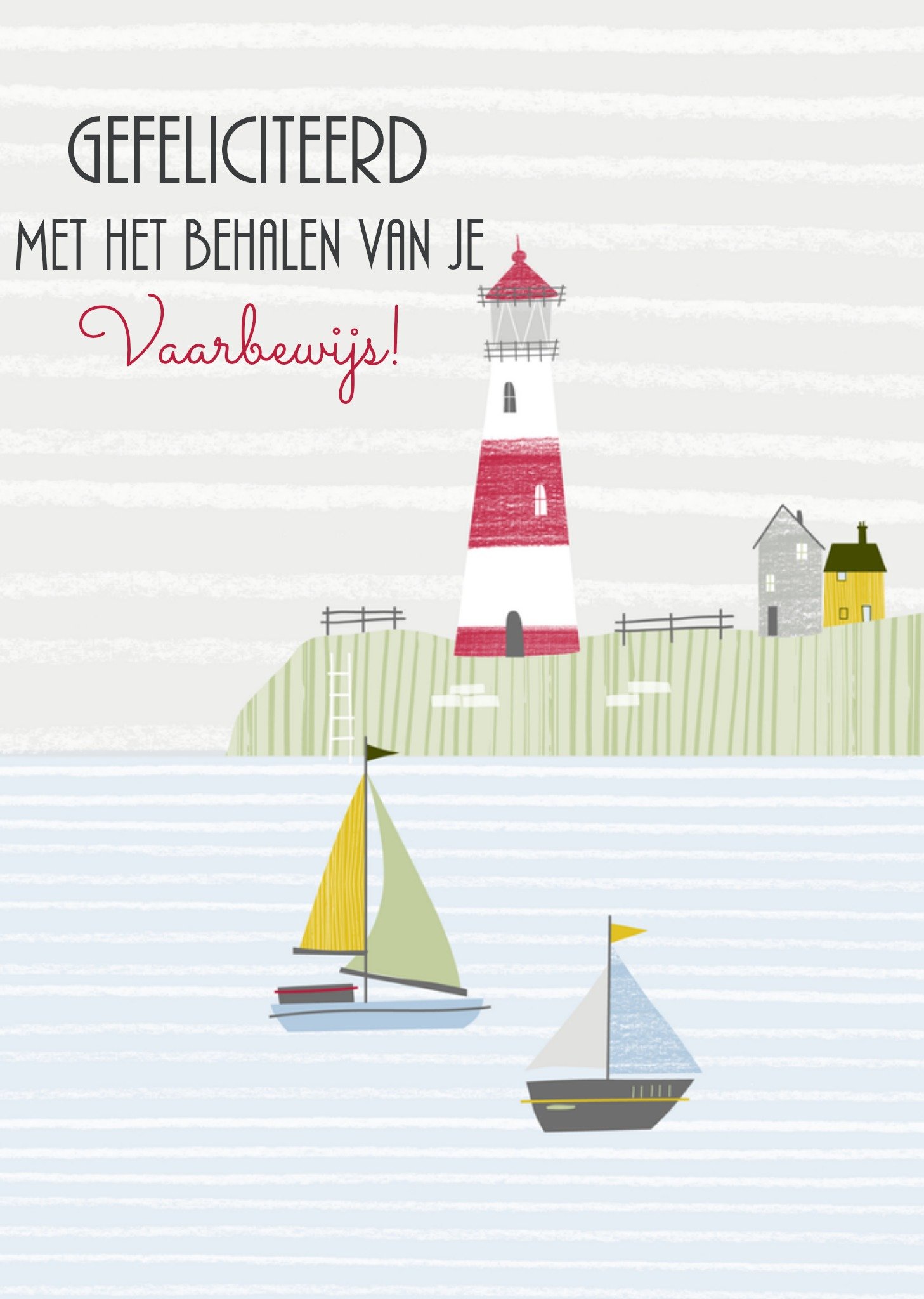 Geslaagd kaart vaarbewijs Kaart TMS