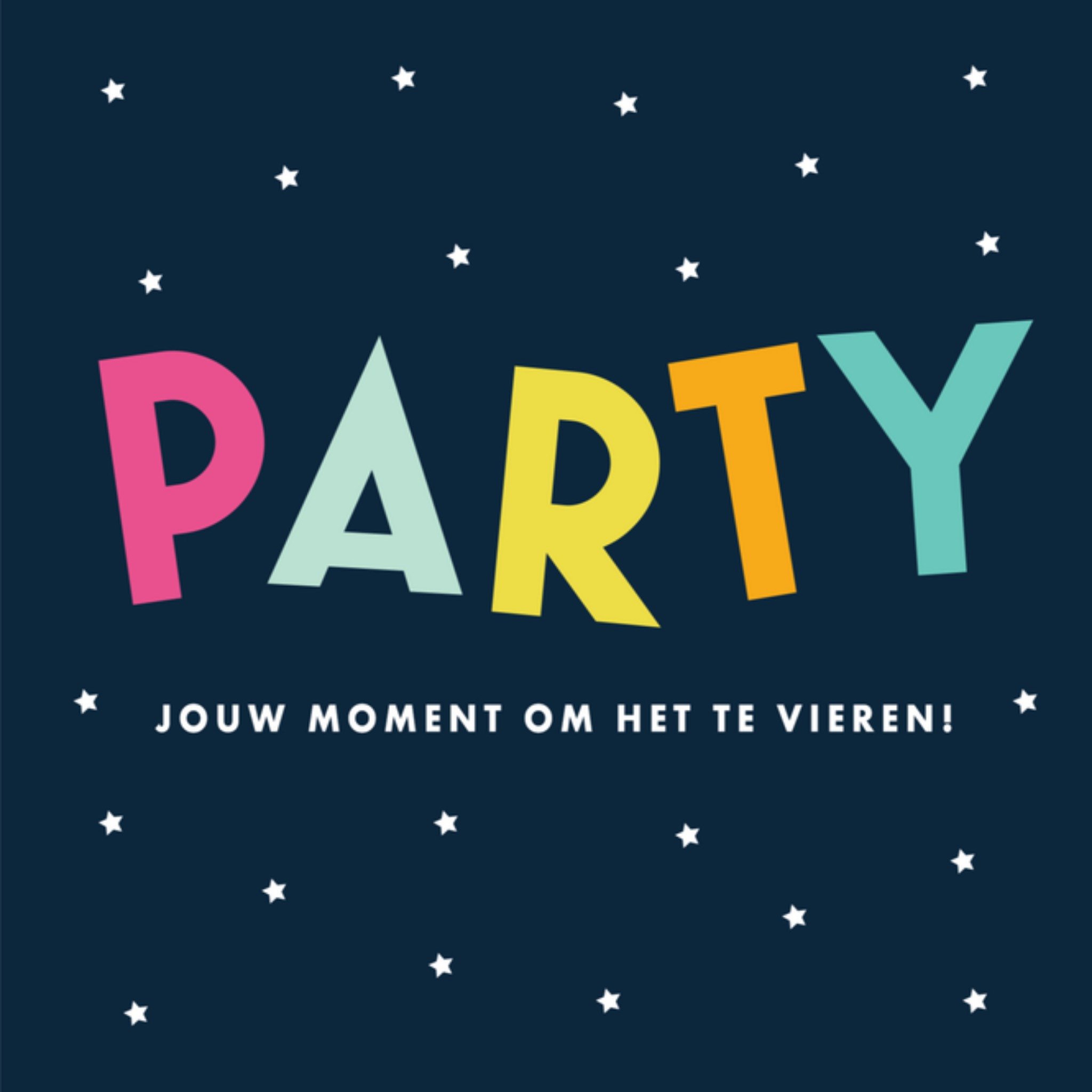 Greetz Verjaardag Vrolijk Party Vierkant