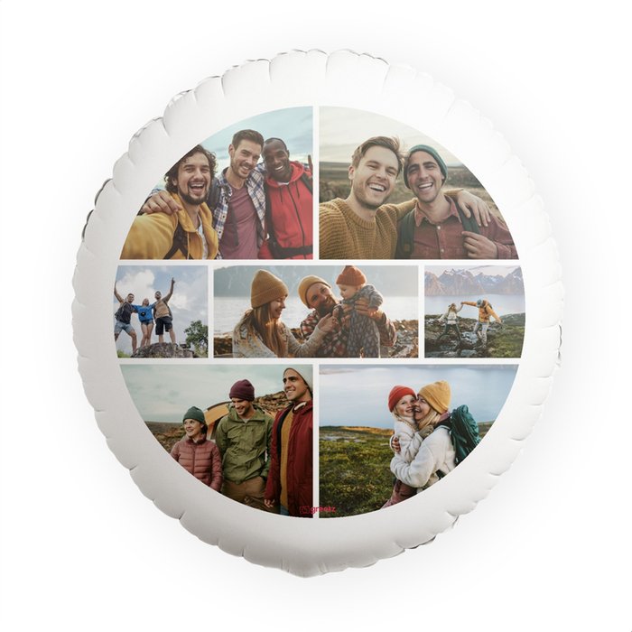 Ballon | collage | 7 foto's | Foto aanpasbaar