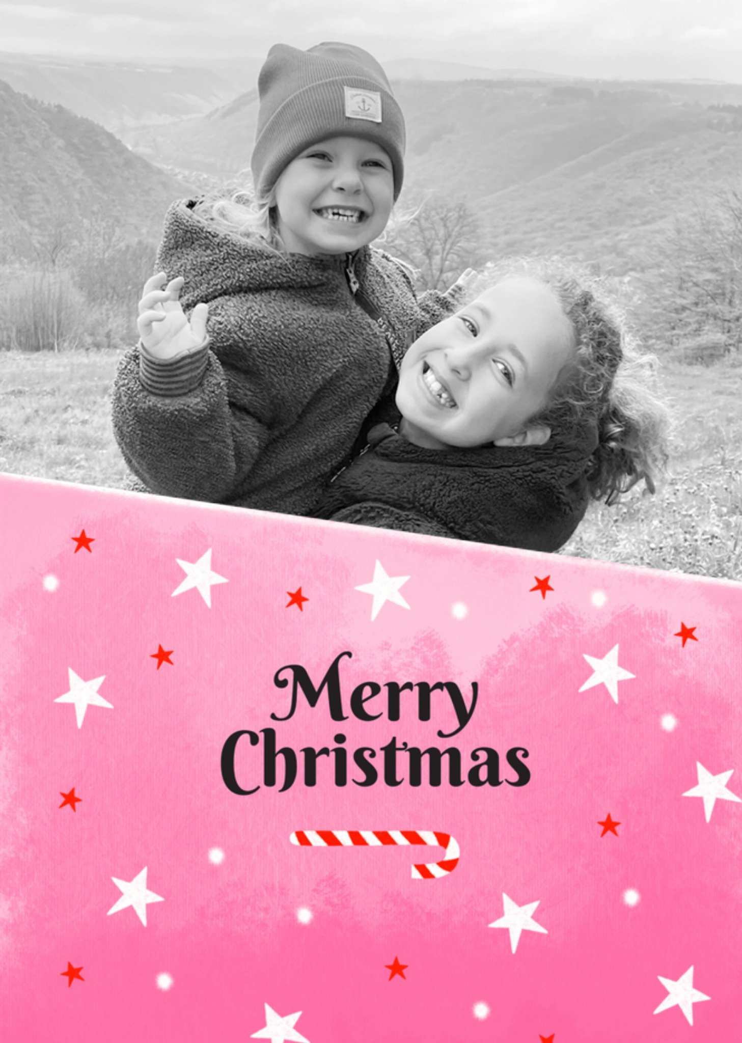 Kerstkaart Met foto Marieke Witke