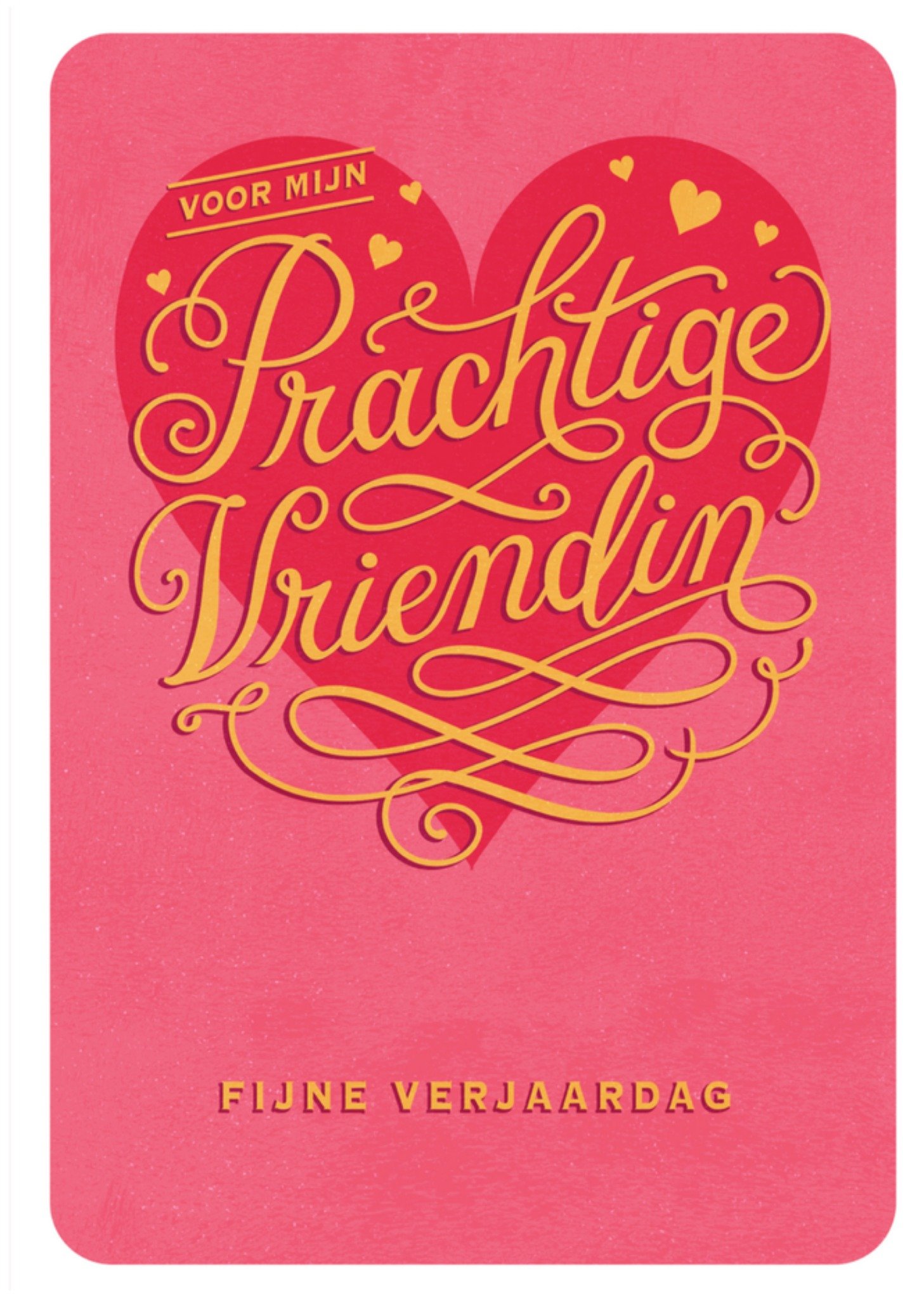 Verjaardagskaart vriendin Kaart Dalia Clark Design