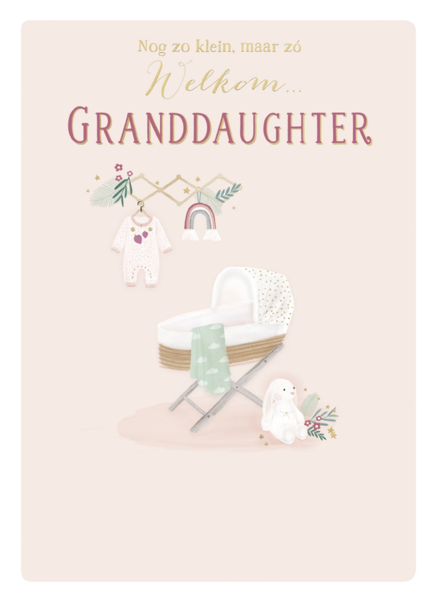 Geboortekaart kleindochter Kaart UK Greetings