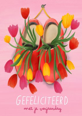 Patricia Hooning | Verjaardagskaart | Gezellige verjaardag