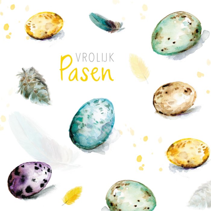 Michelle Dujardin | Paaskaart | Eitjes