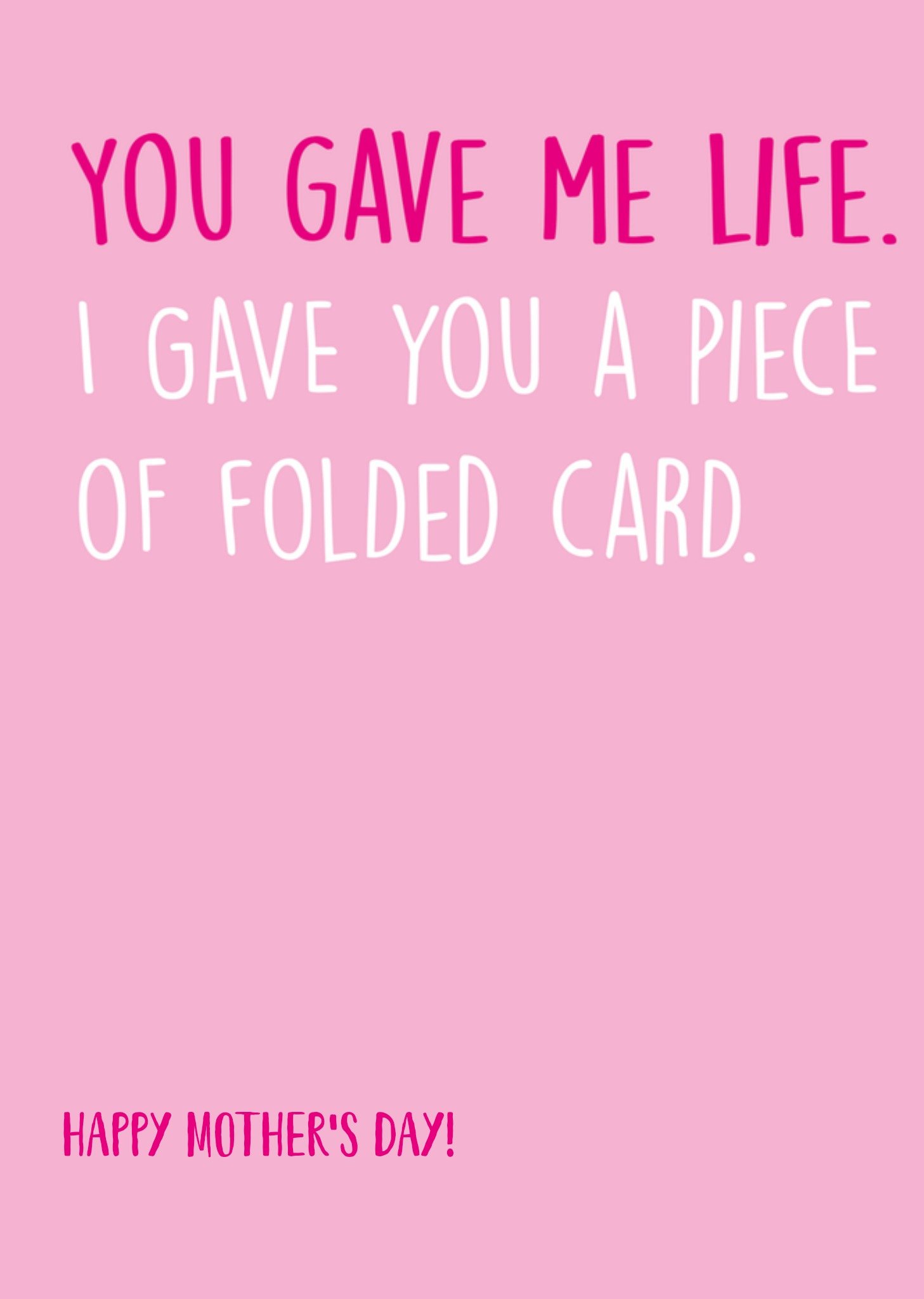 Moederdagkaart grappig Kaart The London Studio