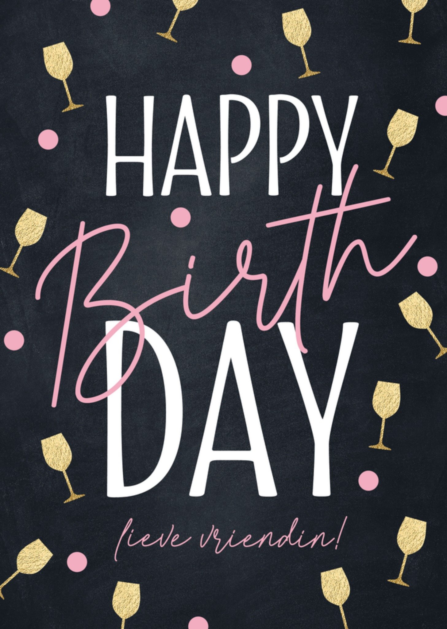 Verjaardagskaart Grappig Wijn Kaart Luckz