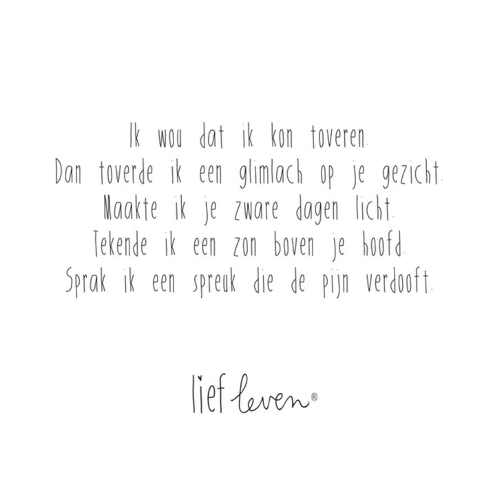 Lief leven | Sterkte kaart | Toveren