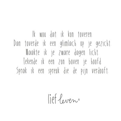 Lief leven | Sterkte kaart | Toveren