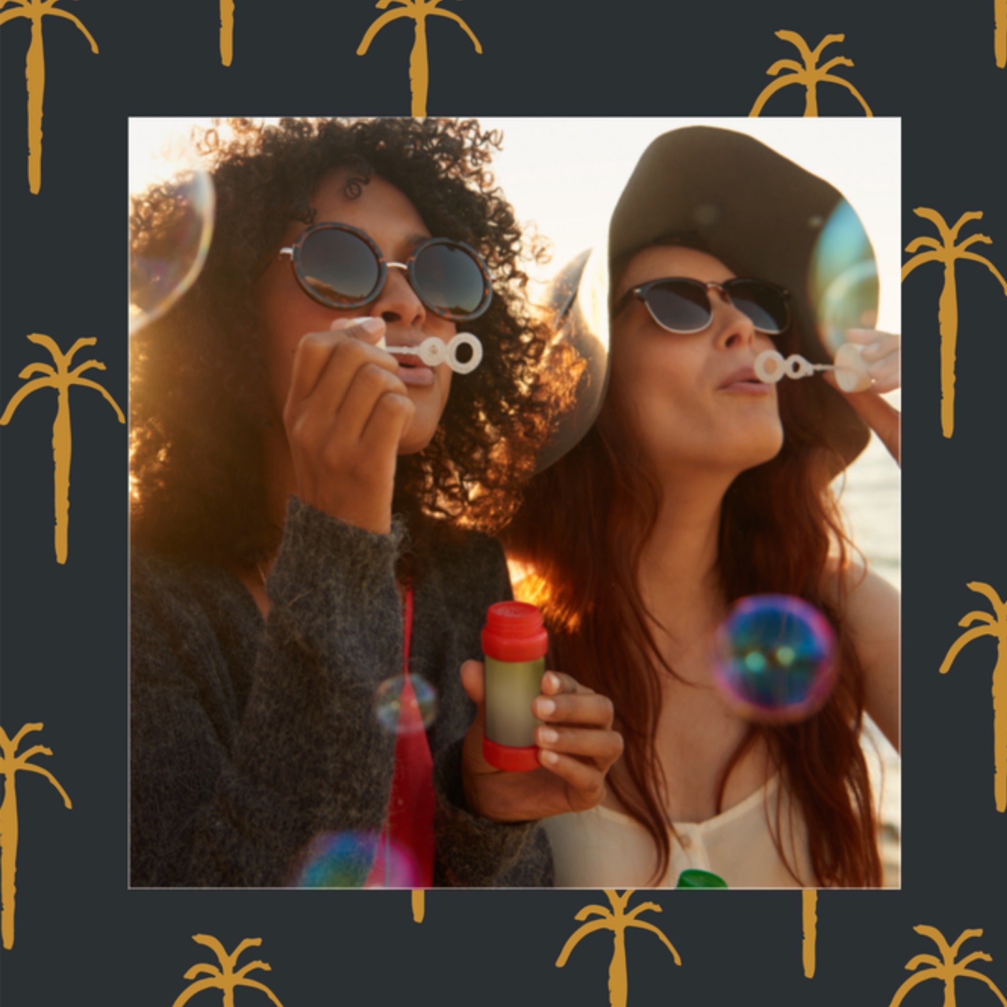 Greetz Vakantiekaart Zomerkiekjes Met foto Vierkant