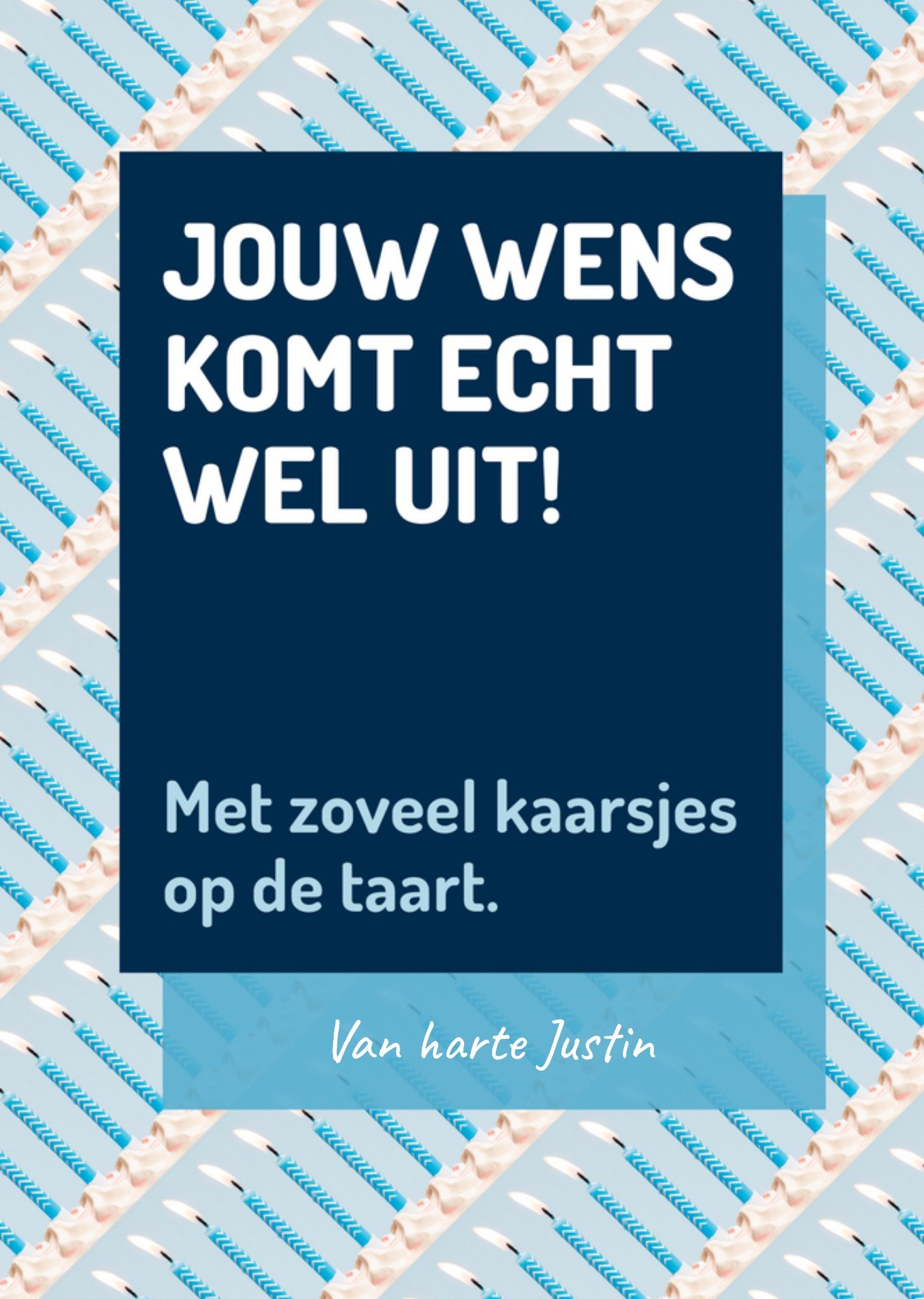 Verjaardagskaart Wens Kaart Love Repeat