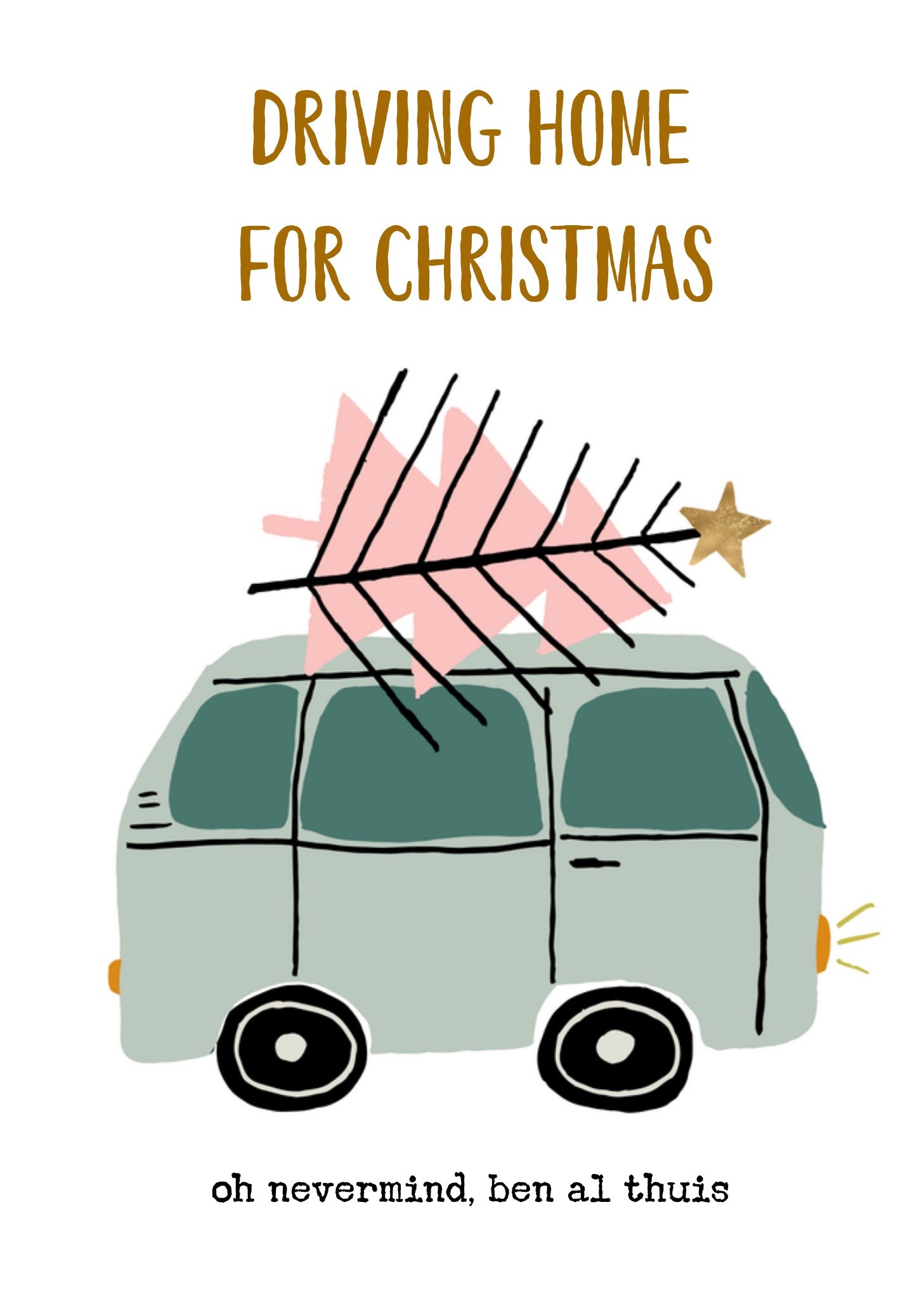 Kerst Illustratie Corona Greetz