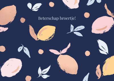 TMS | Beterschapskaart | Broertje | Aanpasbare tekst