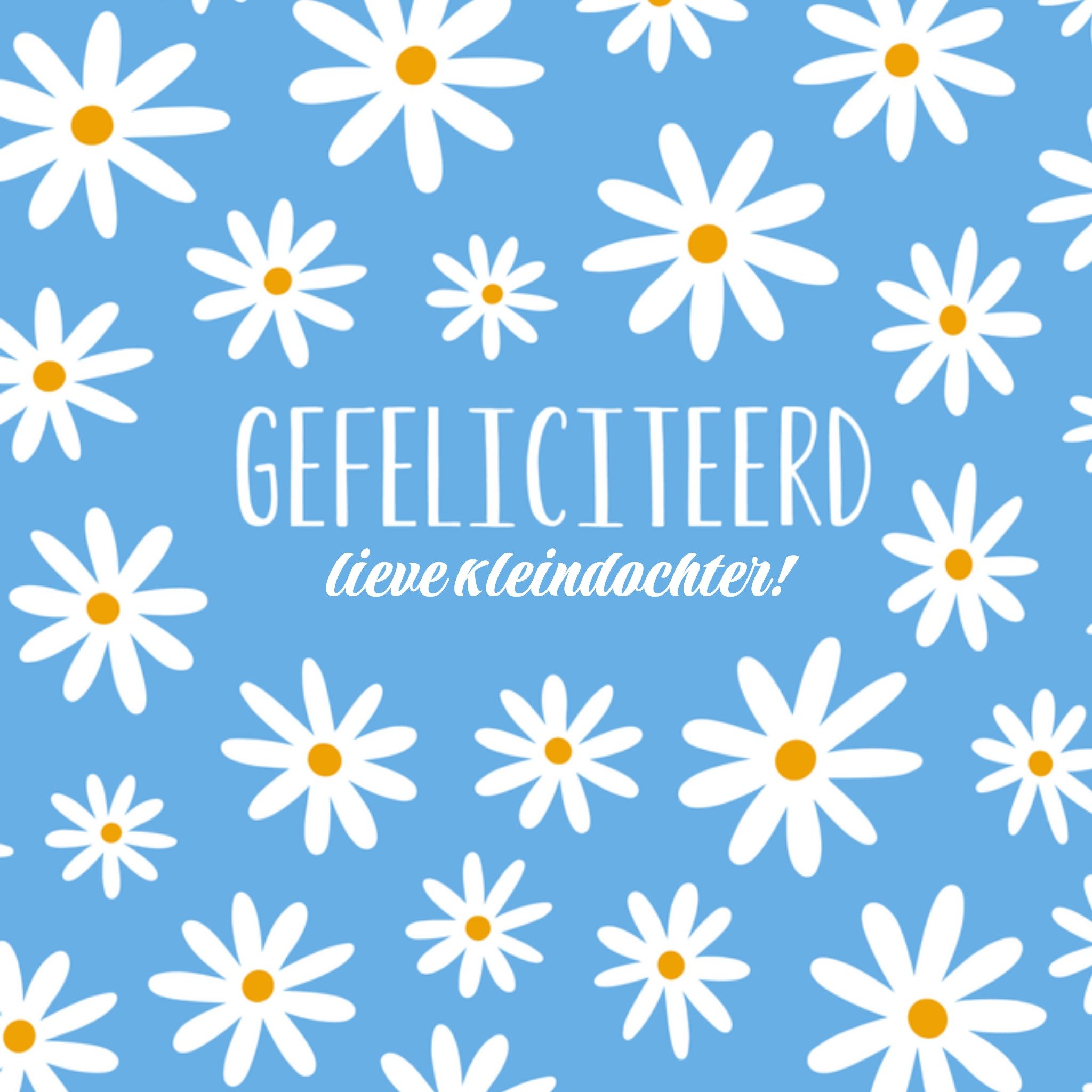 Greetz Verjaardagskaart Julia Illustratie Vierkant