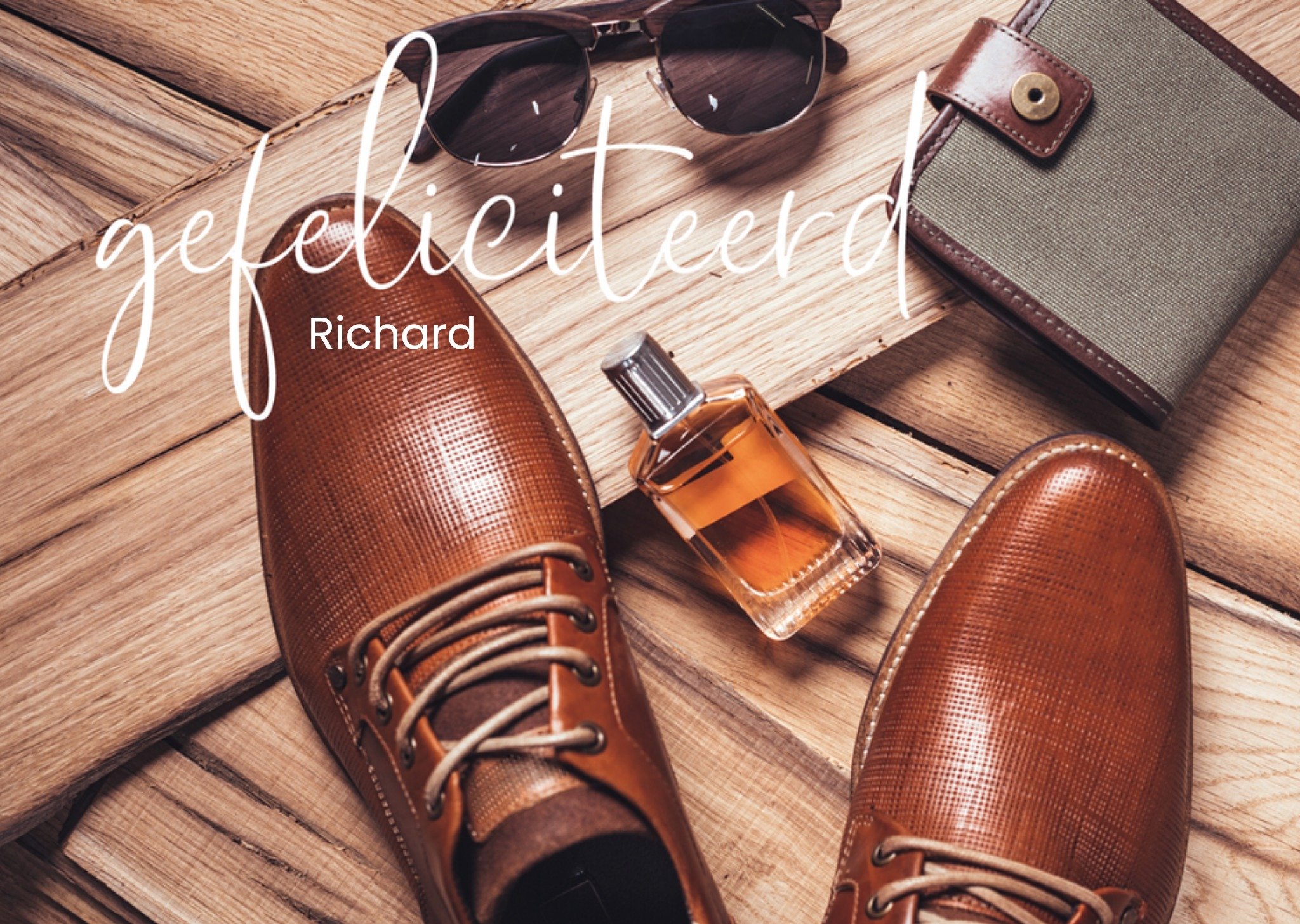 Verjaardagskaart Met naam Kaart Paperclip