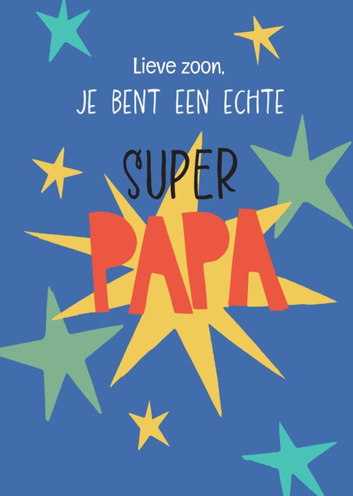 Greetz | Vaderdagkaart | Super Papa