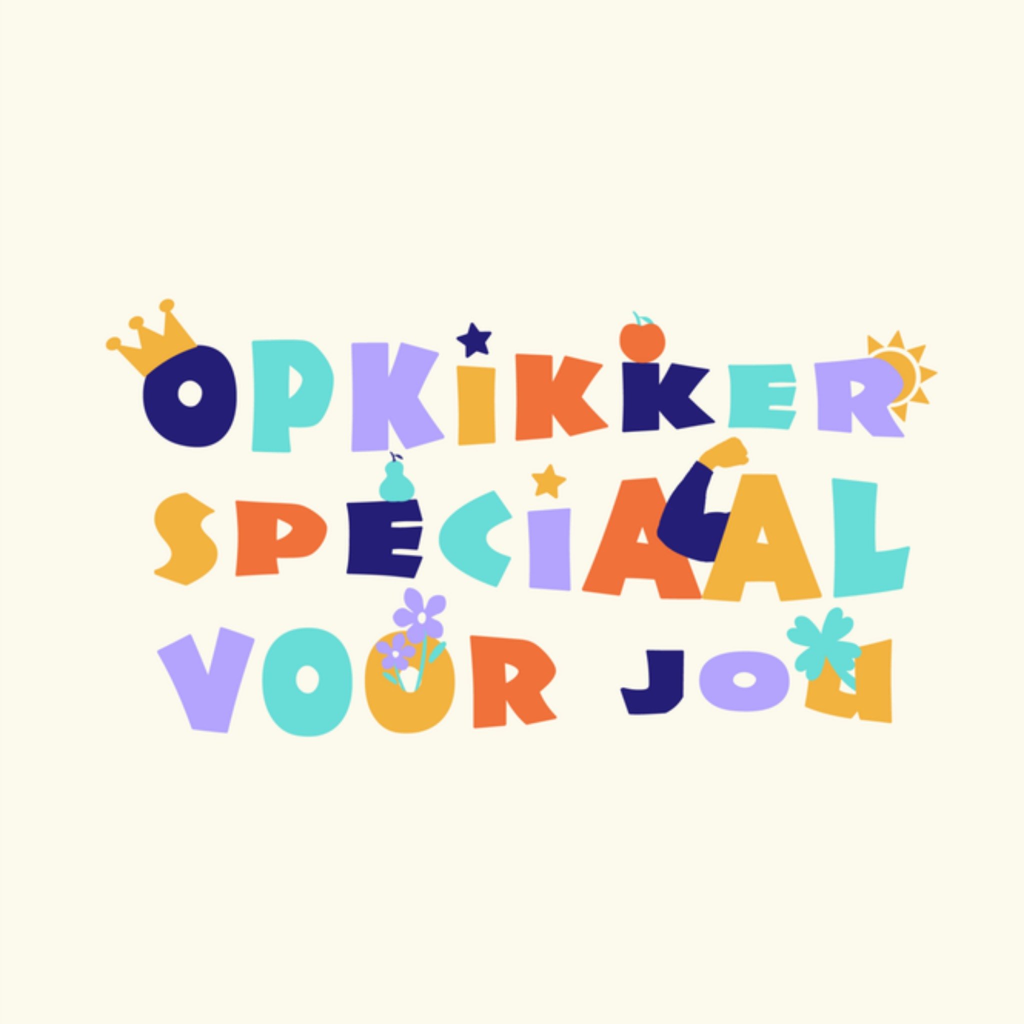 Greetz Beterschapskaart Opkikker speciaal voor jou Vierkant