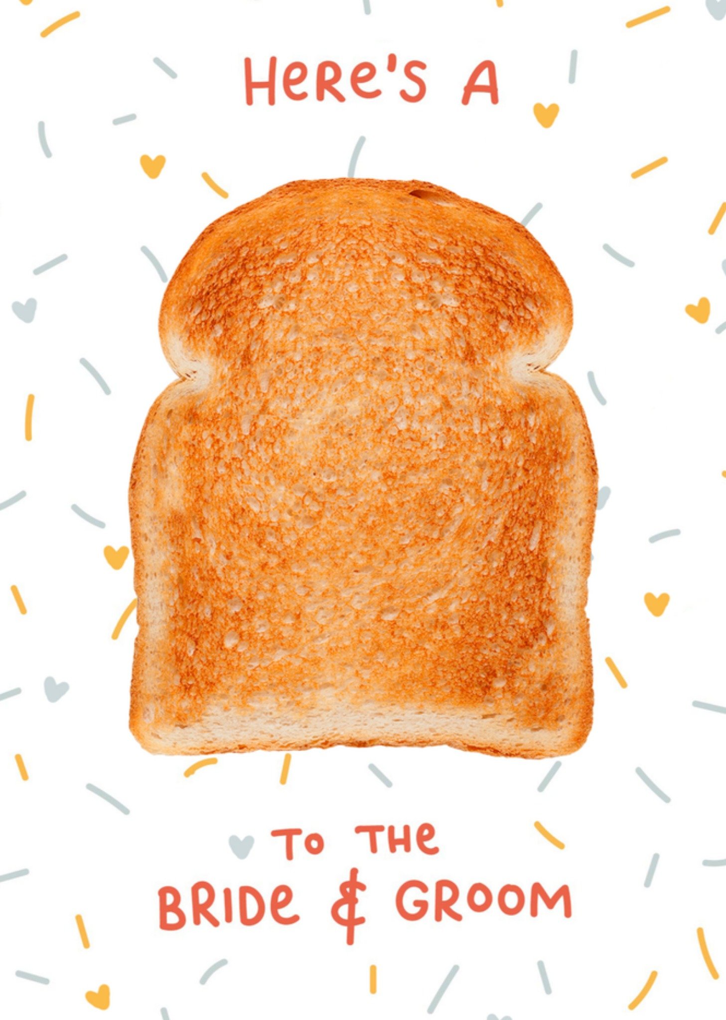 Greetz Huwelijkskaart a toast Standard Card