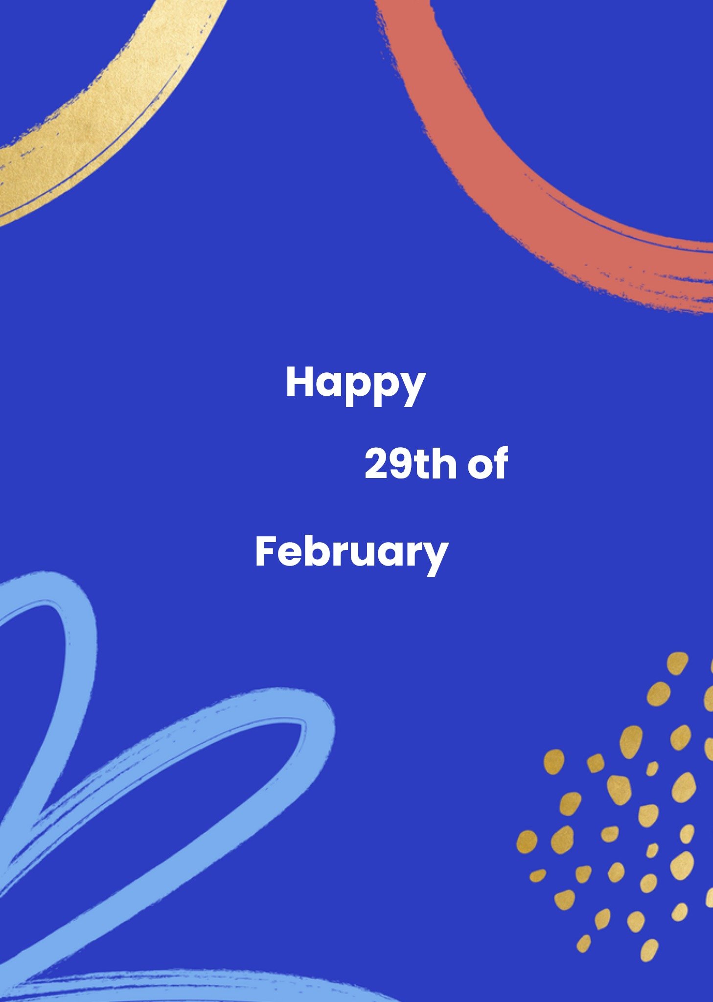 Verjaardagskaart Abstract Kaart Greetz