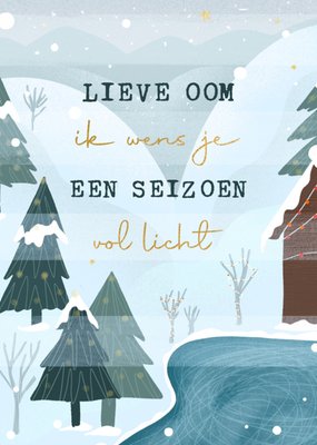 Greetz | Kerstkaart | Lieve Oom