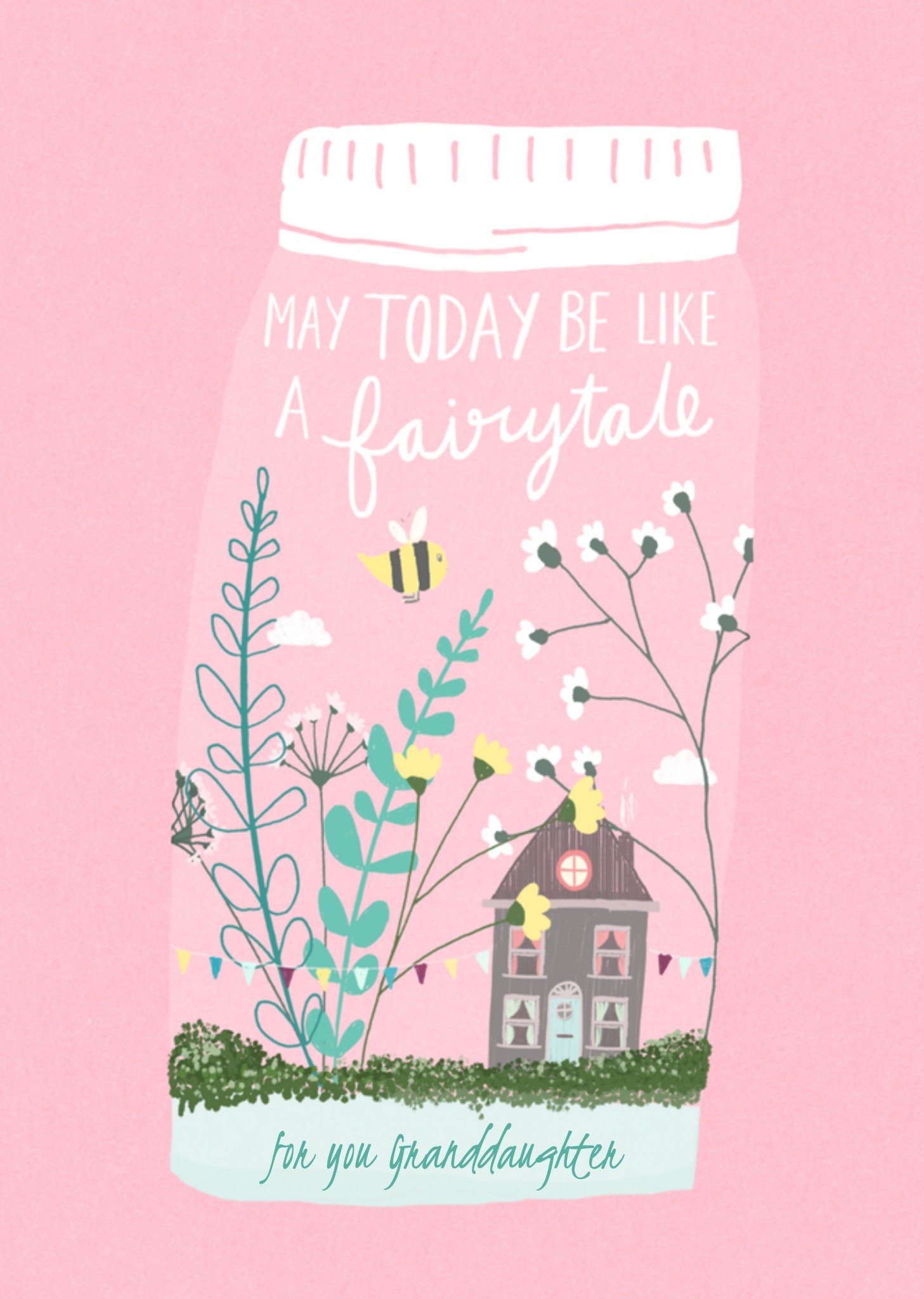 Greetz Verjaardagskaart a fairytale birthday Standard Card