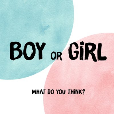 Greetz | Gender Reveal | boy or girl